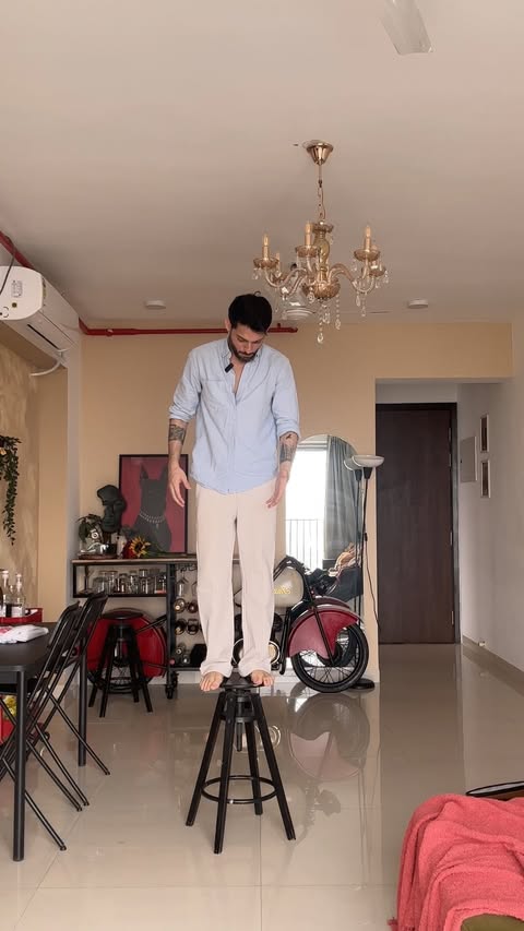 Instagram post by @mohit_hiranandani93 for Bare Anatomy. Caption reads: [...] I’ll never look old. Because of the....