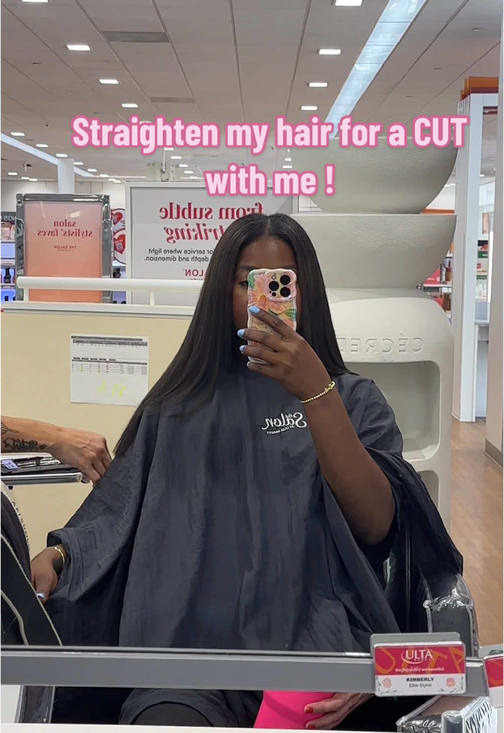 TikTok post by @_ecoop for Design Essentials. Caption reads: [...] @ORS Hair Care Creamy Aloe Shampoo....