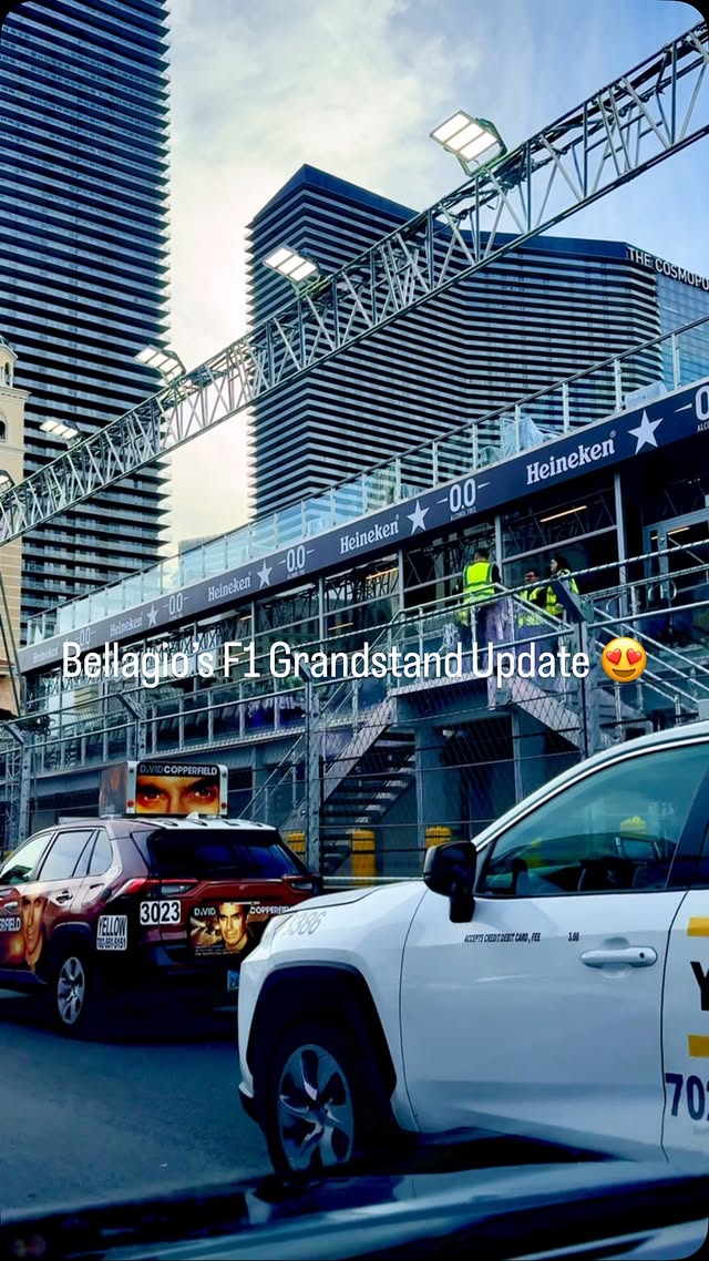 Instagram post by @lasvegasunseen for Visit The USA. Caption reads: [...] @heineken_us @vegas @travelnevada....