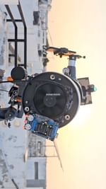 Instagram post by @__shoaib_rashid__ for NASA. Caption reads: Capturing sun spot 2023.