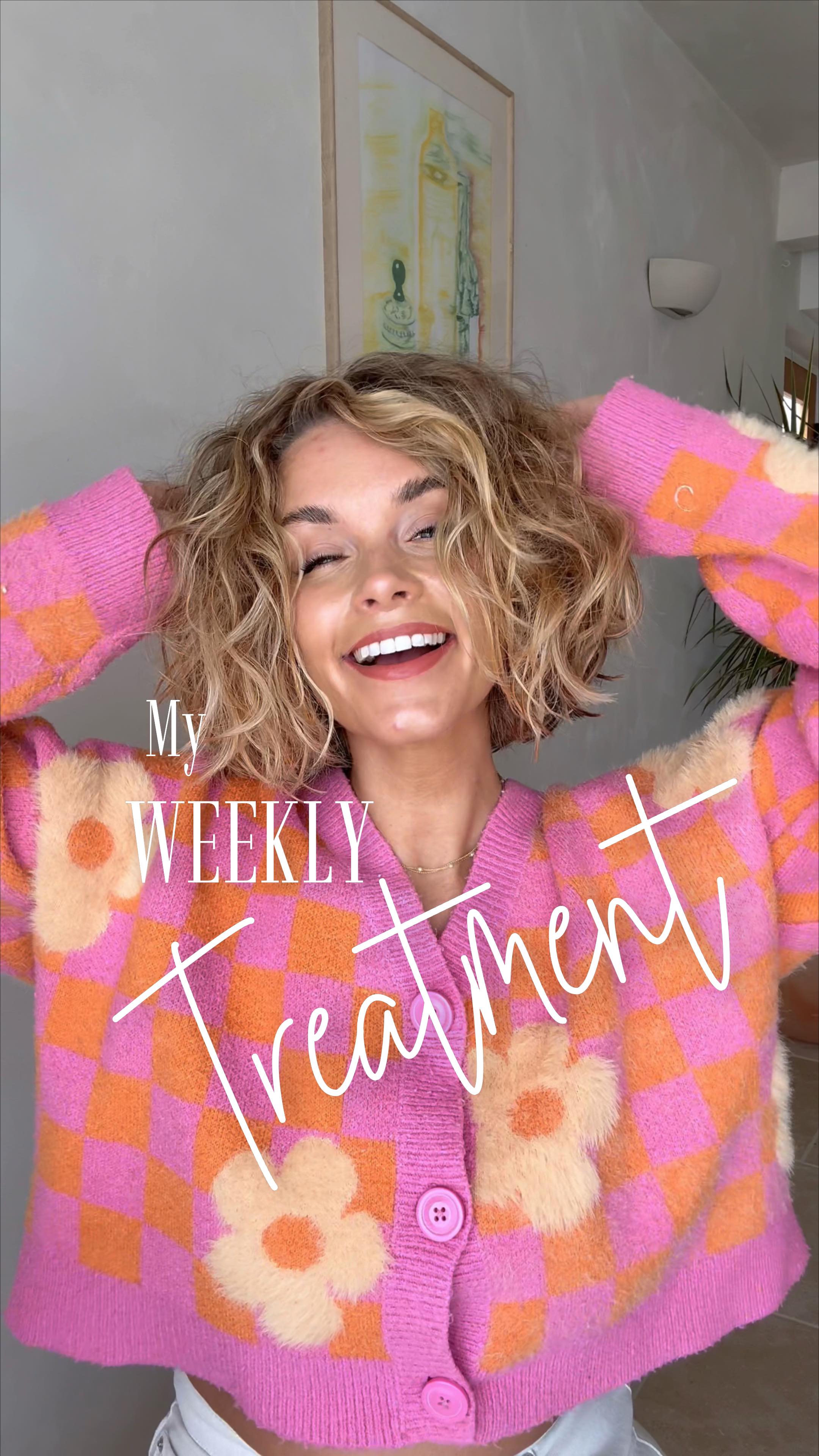 Instagram post by @mathilde_heather for Epres. Caption reads: My Weekly Treatment 😮‍💨 Bonder @epresbeautyuk I....