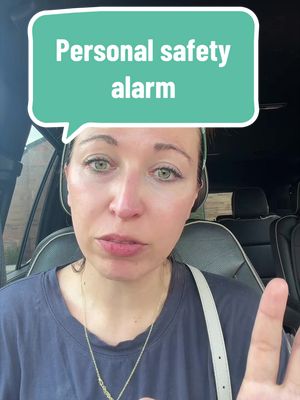 TikTok post by @chaosinthecarolinas for She’s Birdie. Caption reads: [...] #safetyalarm #protectyourself @She’s Birdie.