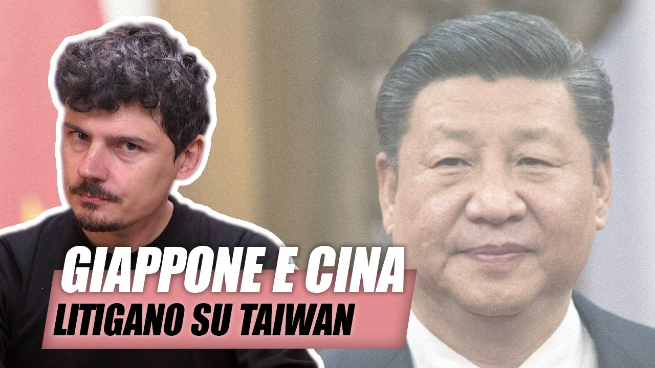 YouTube post by @breakingitaly for OpenAI. Caption reads: Japan angered China over Taiwan and it became a....