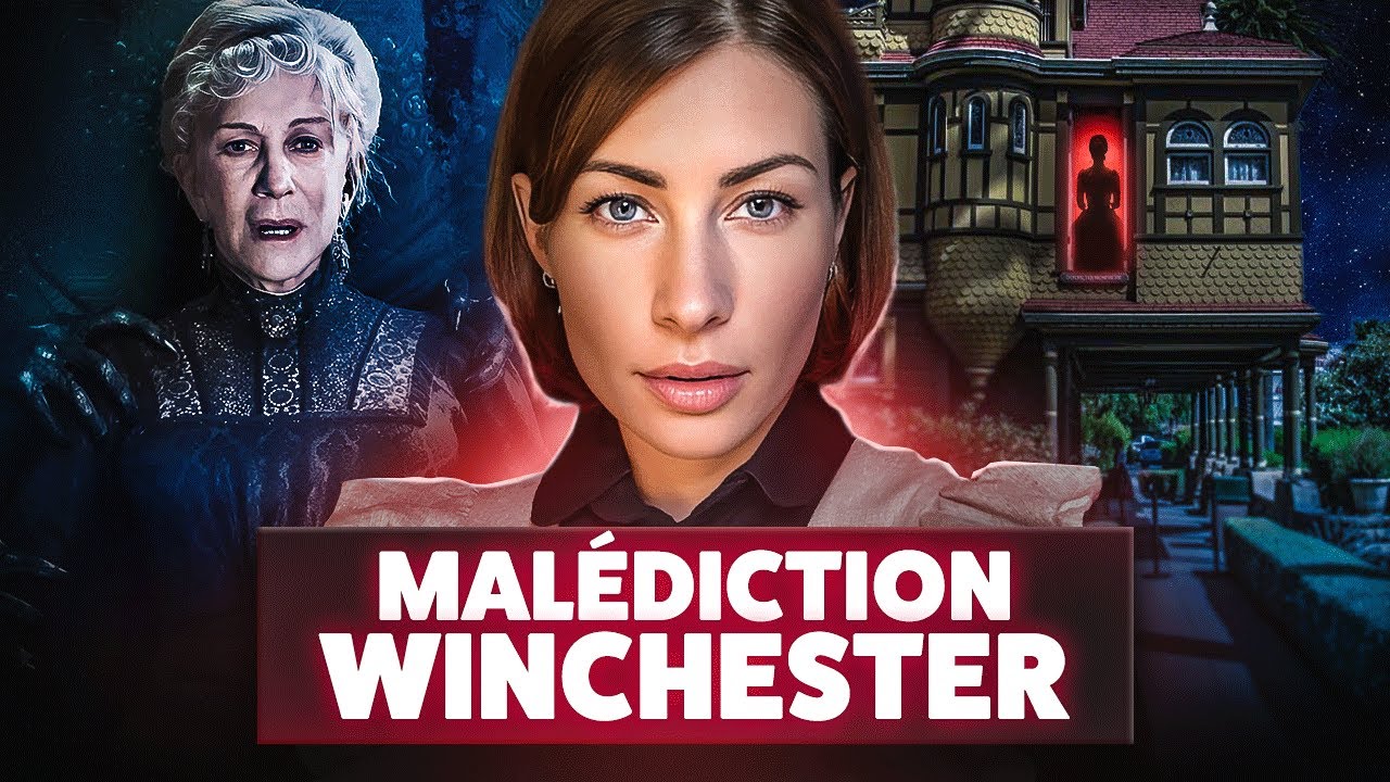 YouTube post by @silentjill for Holzkern. Caption reads: Winchester, America's Most Haunted House!.