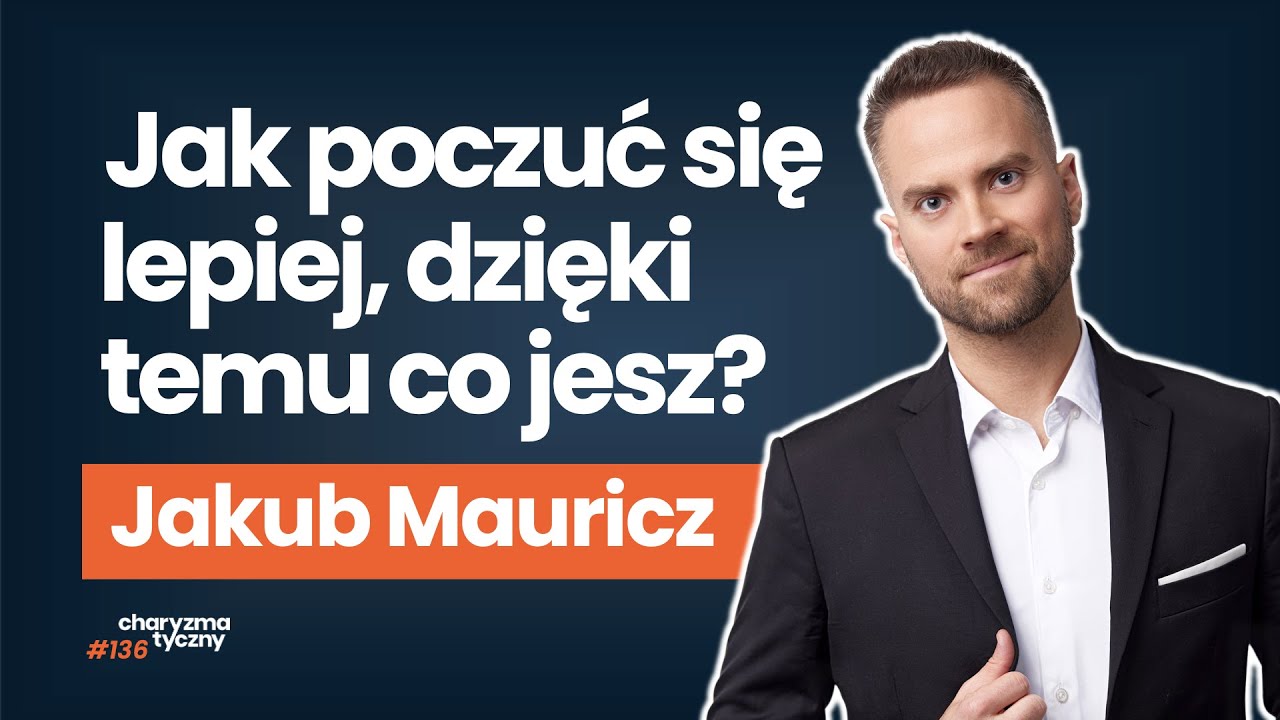 YouTube post by @PodcastCharyzmatyczny for Mięsna Paczka. Caption reads: Skąd wiedzieć jakie produkty Ci szkodzą, a jakie....