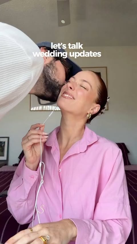 Instagram post by @jordyyhard for The Knot. Caption reads: [...] updates and I’m staying sane thanks to....