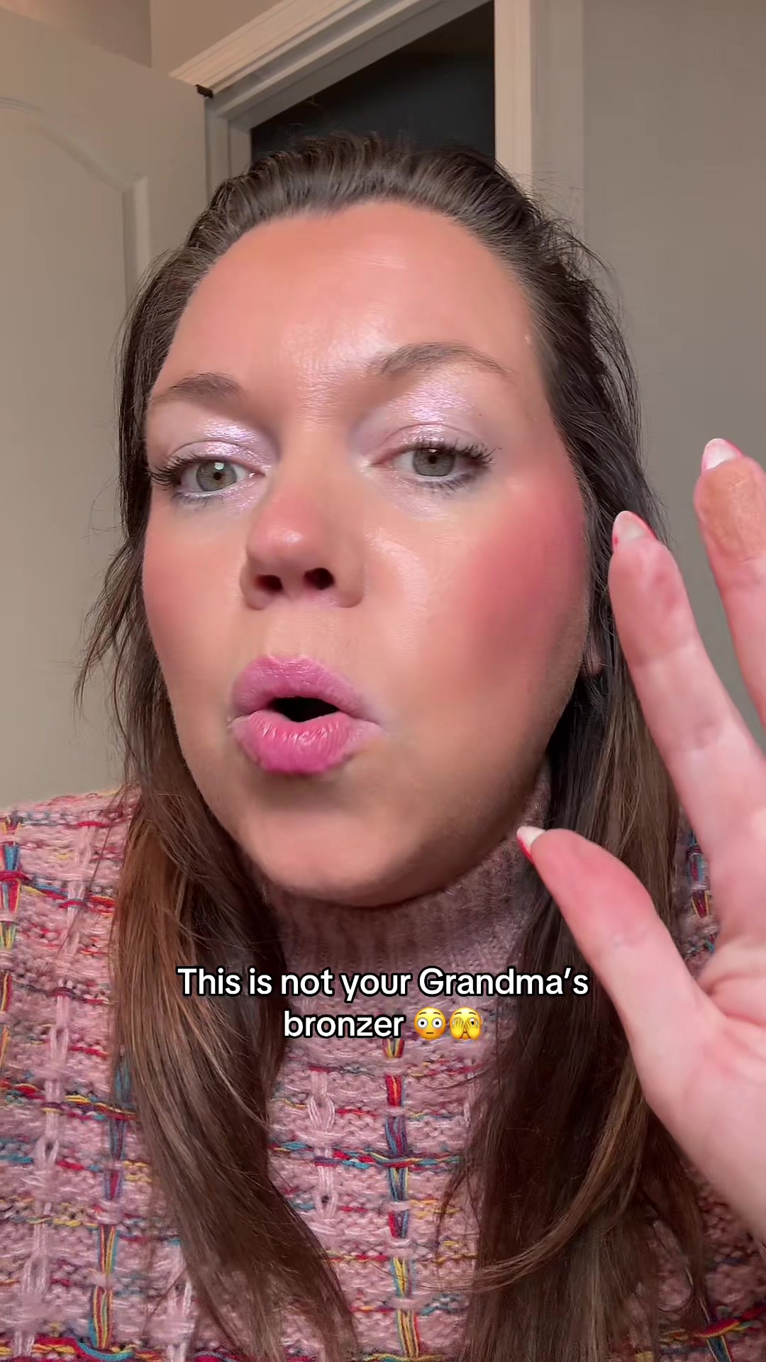 TikTok post by @gardenofarden for Haus Labs. Caption reads: [...] is honestly next level 😳😳😳@Haus Labs by....