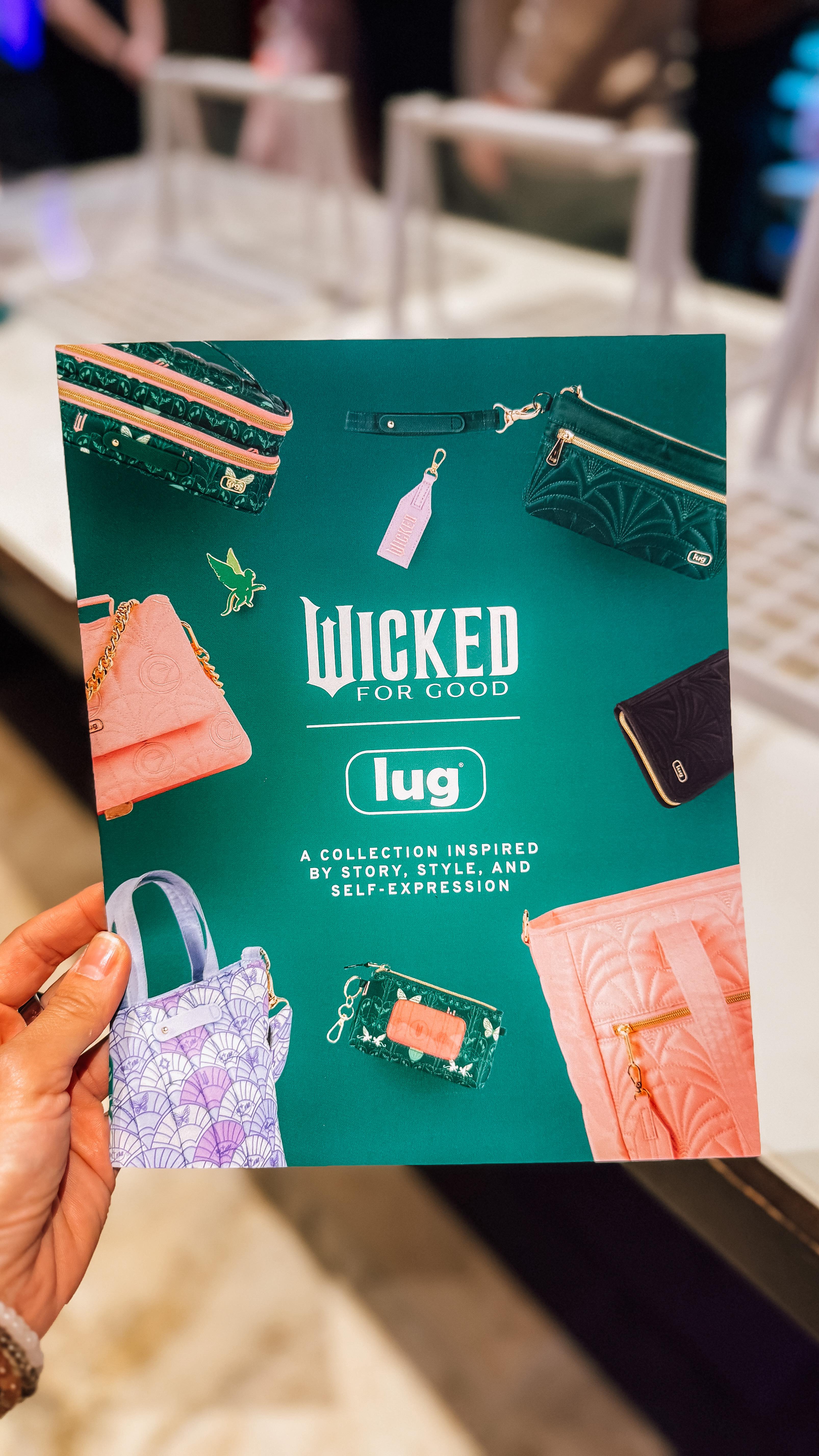 Instagram post by @a.magical.life.for.me for Lug. Caption reads: [...] have an announcement! Wicked: For Good x....