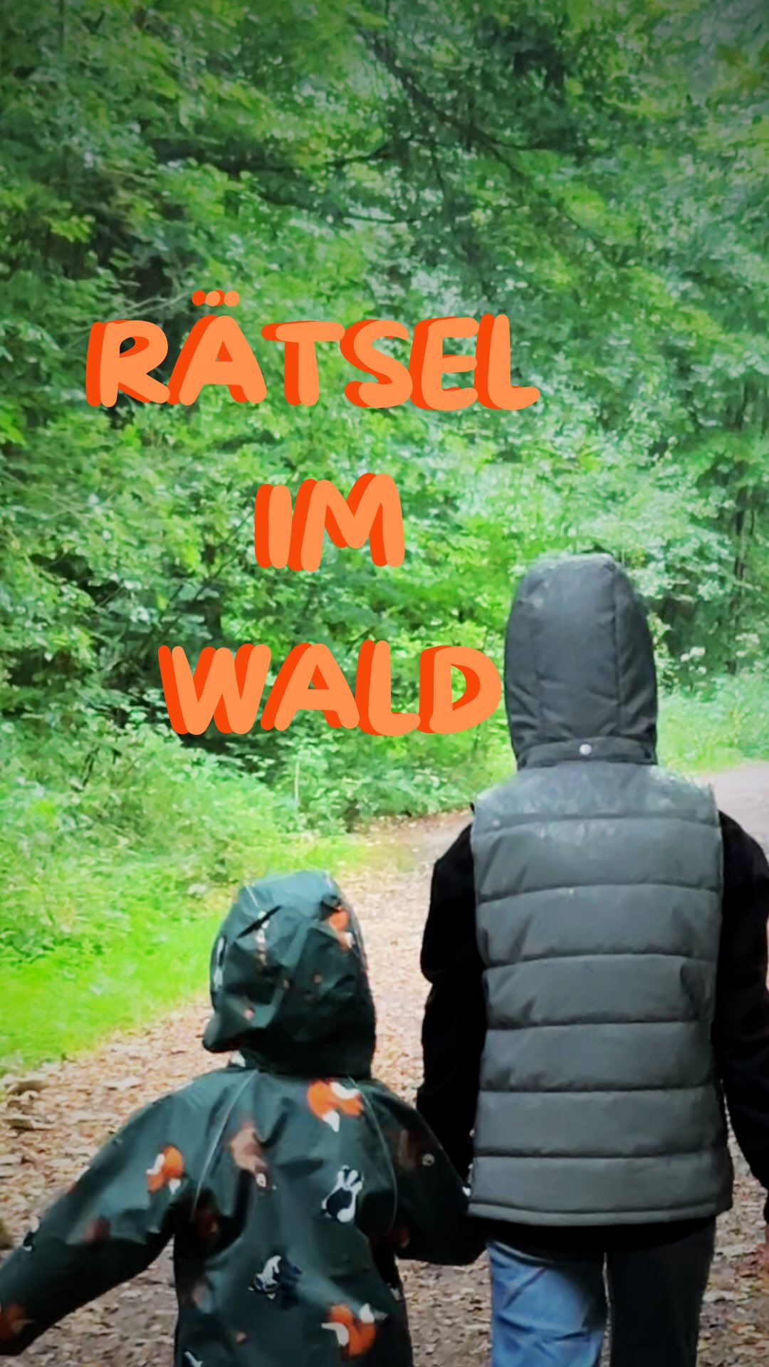 Instagram post by @familie_einfach for Tchibo. Caption reads: ✨ Kennst du das Wald-Rätsel?
Anzeige @tchibo....