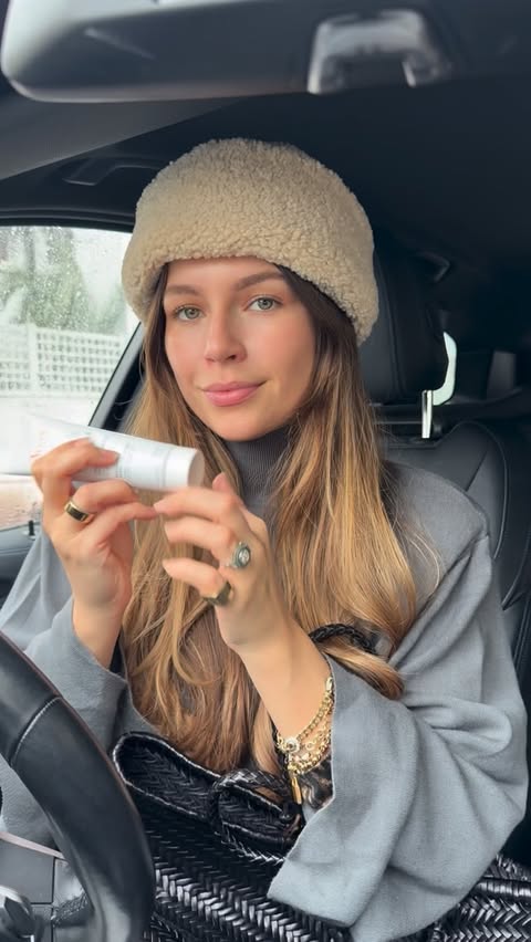 Instagram post by @emmalouiseconnolly for Avène. Caption reads: when I tell you I am obsessed with this product I....