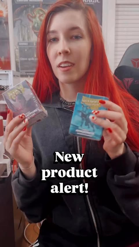 Instagram post by @emmaskyeward for Dragon Shield. Caption reads: Continually proud to partner with @dragonshield_....