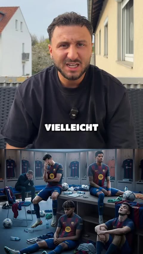 Instagram post by @steven_calcio for DAZN. Caption reads: Lamine Yamal… @dazn_de Anzeige.