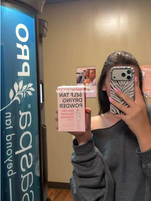 TikTok post by @paigepringle9 for TAN FAN. Caption reads: the BEST - @TanFan | transfer proofs tan + smells....