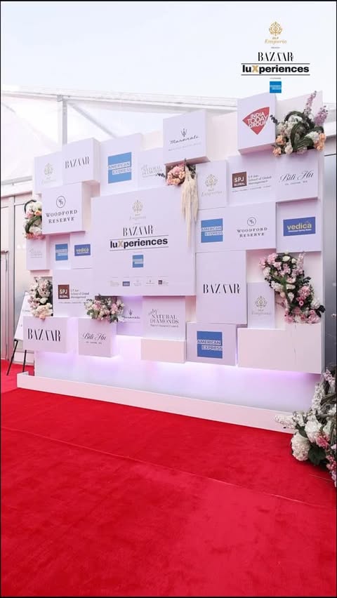 Instagram post by @dlfemporio for Harper’s BAZAAR. Caption reads: Harper’s Bazaar LuXperiences 2026 returns for its....