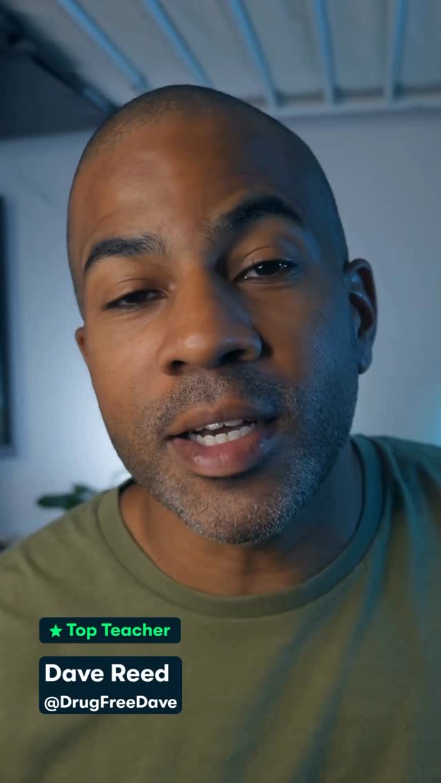 Instagram post by @drugfreedave for Skillshare. Caption reads: Think 3D art is too complicated? Think again.....