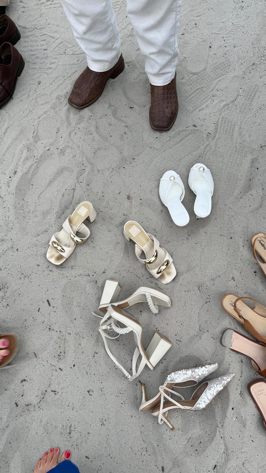 Instagram post by @loganrae_hill for The Knot. Caption reads: I need all the lobster roll and coffee recs,....