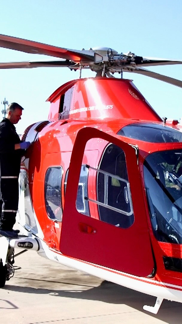 Instagram post by @kslnews for Intermountain Health. Caption reads: “It’s essentially a flying....