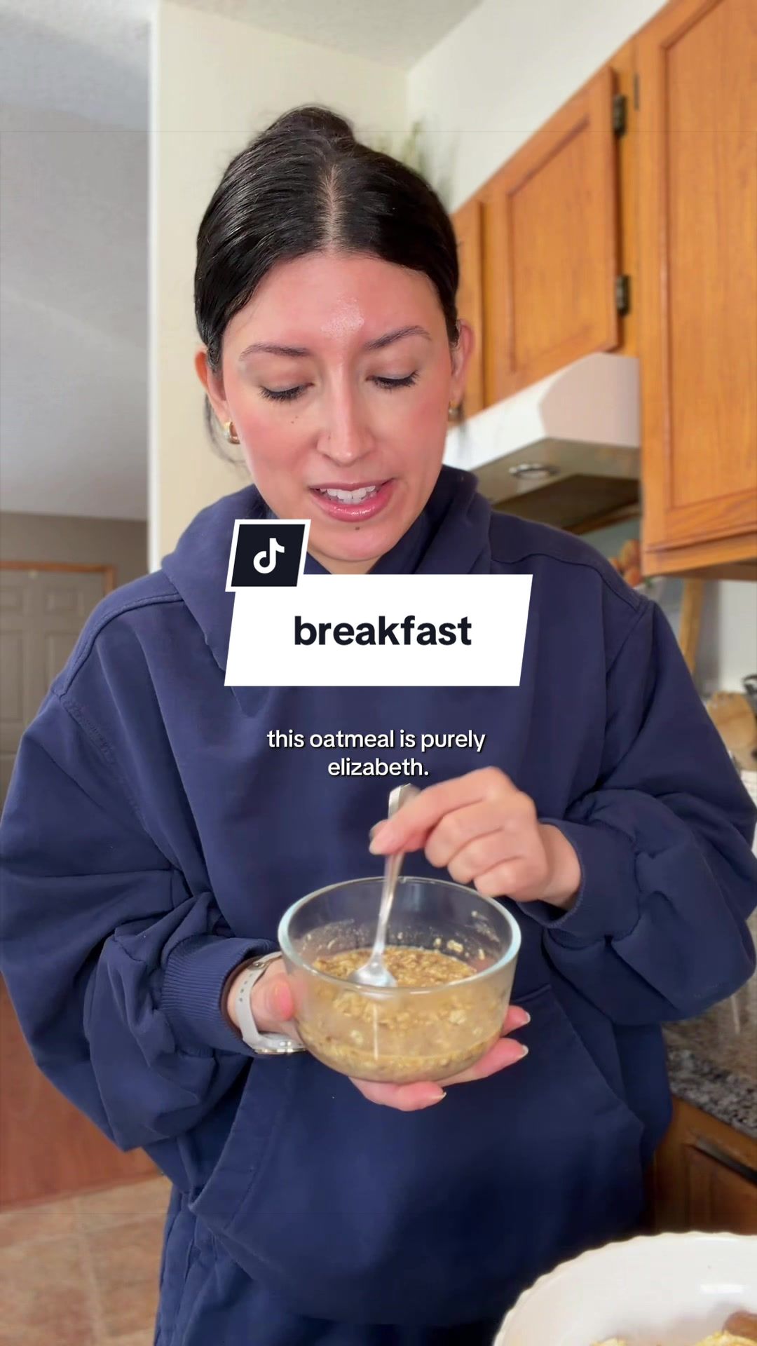 TikTok post by @catherineyaretzi for Purely Elizabeth. Caption reads: [...] #wholefoods #figpartner @Fig App @Purely....