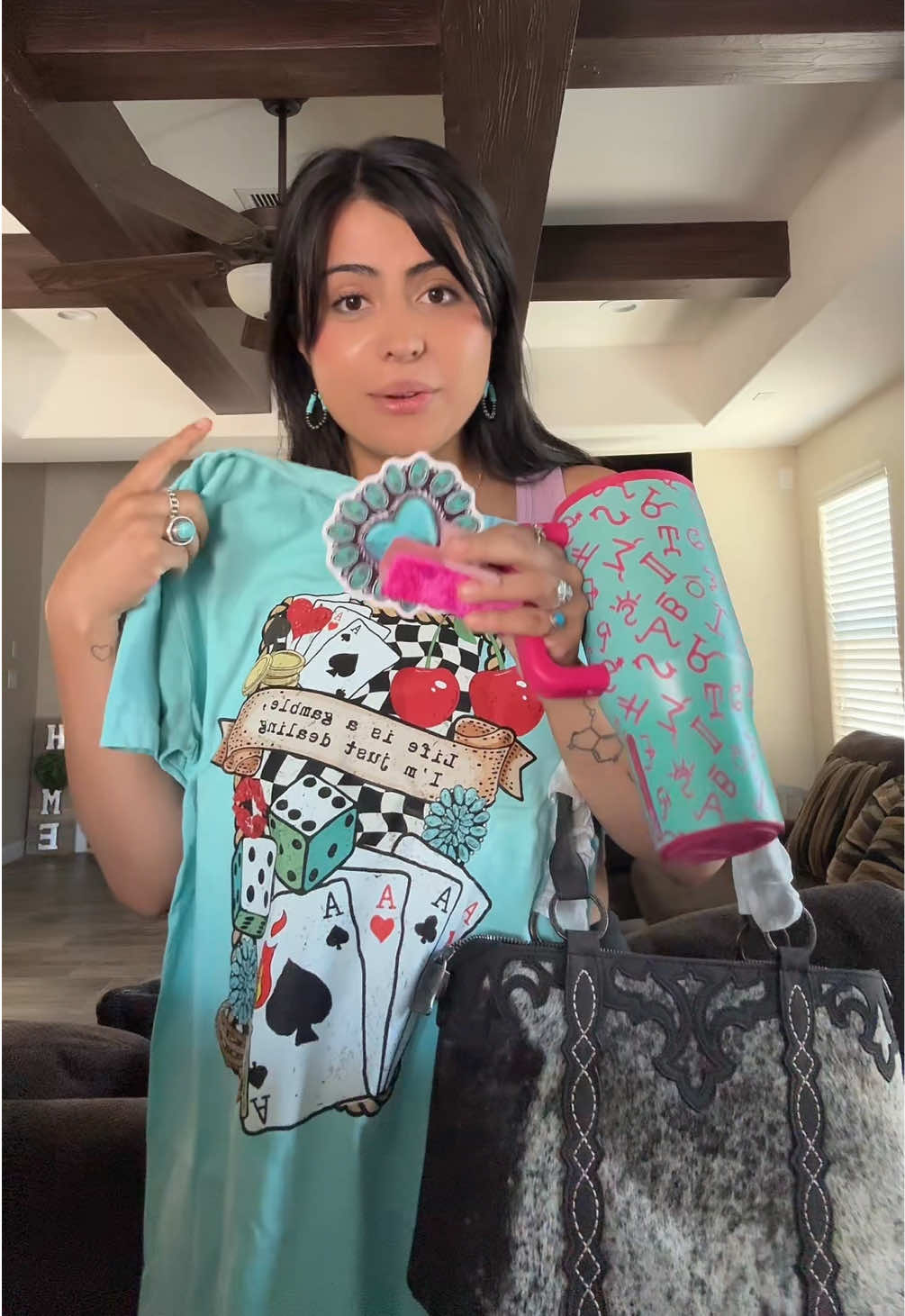 TikTok post by @valerlesnaps for Dani Morgans. Caption reads: This was fun 🤭🩵 I love being a girl @Dani....