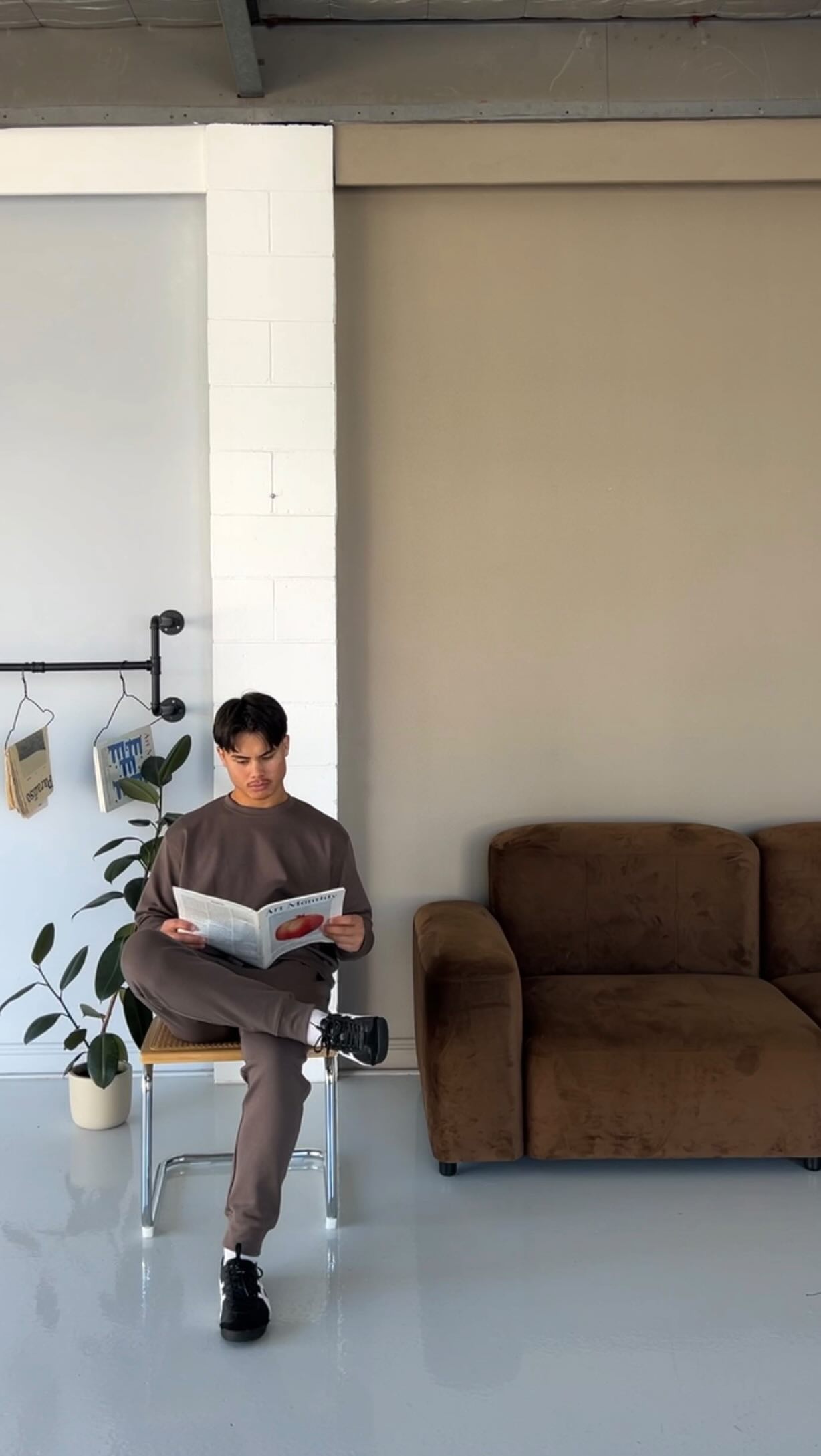 Instagram post by @georgewnield for Boody. Caption reads: Everyday boxers to keep my 🔔’s comfortably secure....