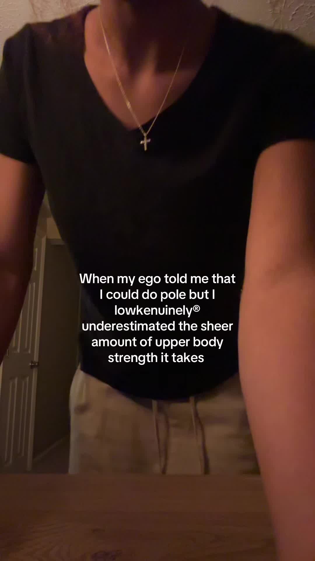 TikTok post by @222dotco for Yaheetech. Caption reads: Couldn’t even hold my own weight😔 @Yaheetech....