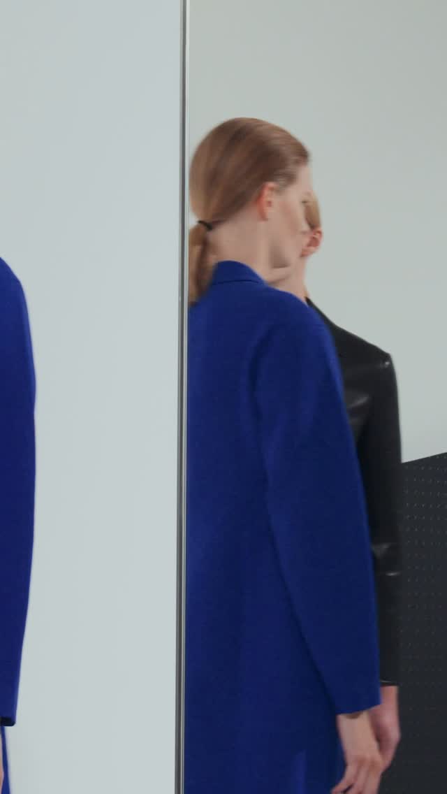 Instagram post by @simonebellotti for JIL SANDER. Caption reads: The new JIL SANDER Spring/Summer 2026 collection....