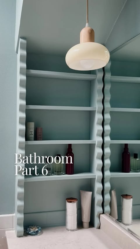 Instagram post by @perkinsonparkway for BEHR Paint. Caption reads: [...] with one MAJOR change # ad I used @BEHRpaint....