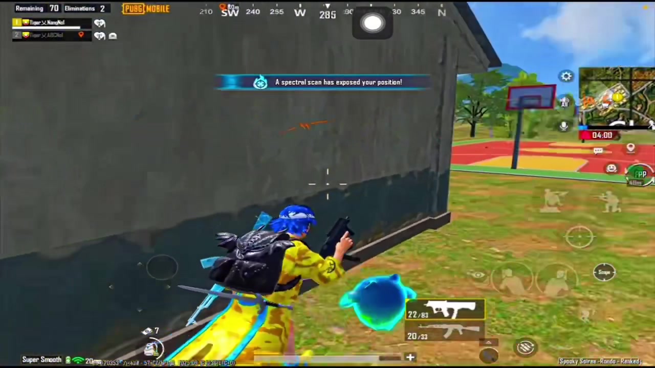 TikTok post by @tiger.nangno1 for PUBG MOBILE. Caption reads: မပြေးနဲ့လို့ဟျောင့်😂😂😂#myanmartiktok🇲🇲🇲🇲....