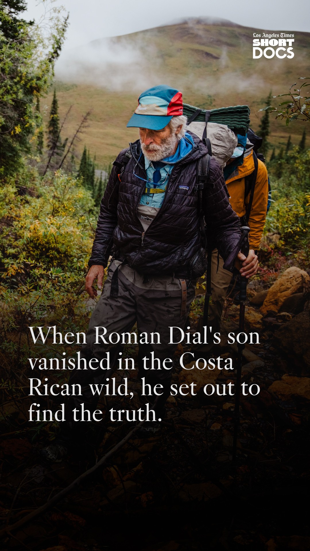 Instagram post by @colin_arisman for Los Angeles Times. Caption reads: "Arctic Alchemy" follows Alaskan adventurer Roman....