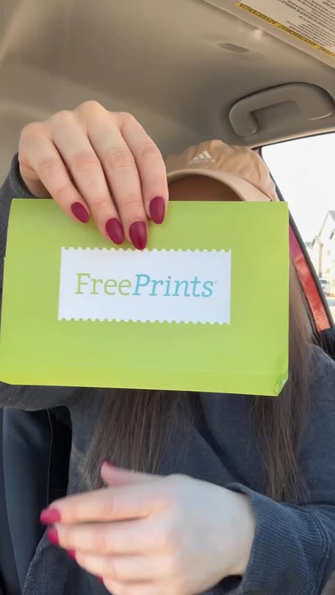 Instagram post by @ugcbygokce for FreePrints. Caption reads: Check out @FreePrints today and get 10 free 4x6....