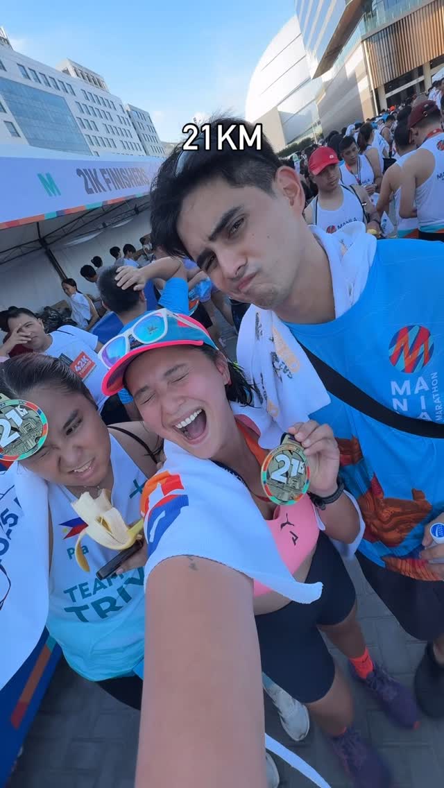 Instagram post by @joycepring for Herbalife. Caption reads: Manila (Half) Marathon, done!!! 🏃🏽‍♀️

Had a....