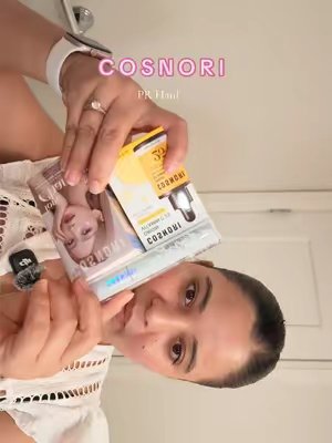 TikTok post by @sam.rachana for Cosnori Kazakhstan. Caption reads: @COSNORI Thank you....