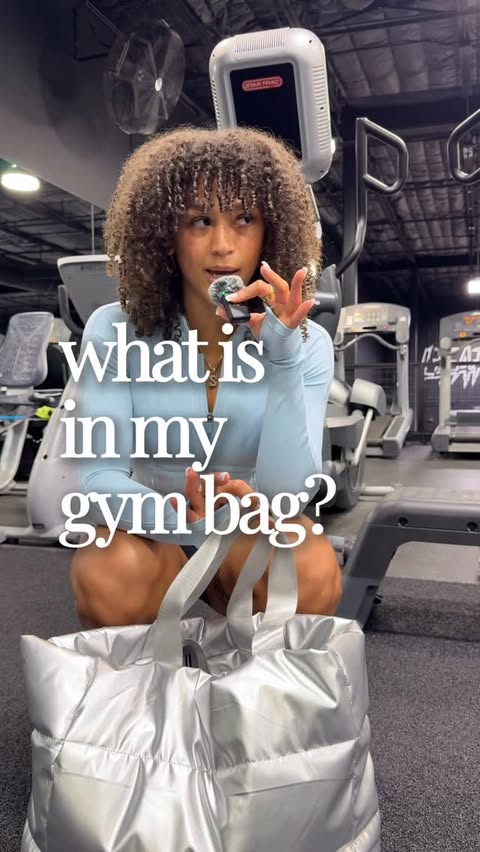 Instagram post by @essentialsummer for Bumble and bumble.. Caption reads: [...] -lip gloss -workout gloves -@bumbleandbumble....