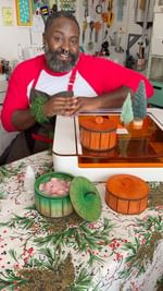 Instagram post by @mister.larrie for Glowforge. Caption reads: [...] adore. Let your creativity shine with....