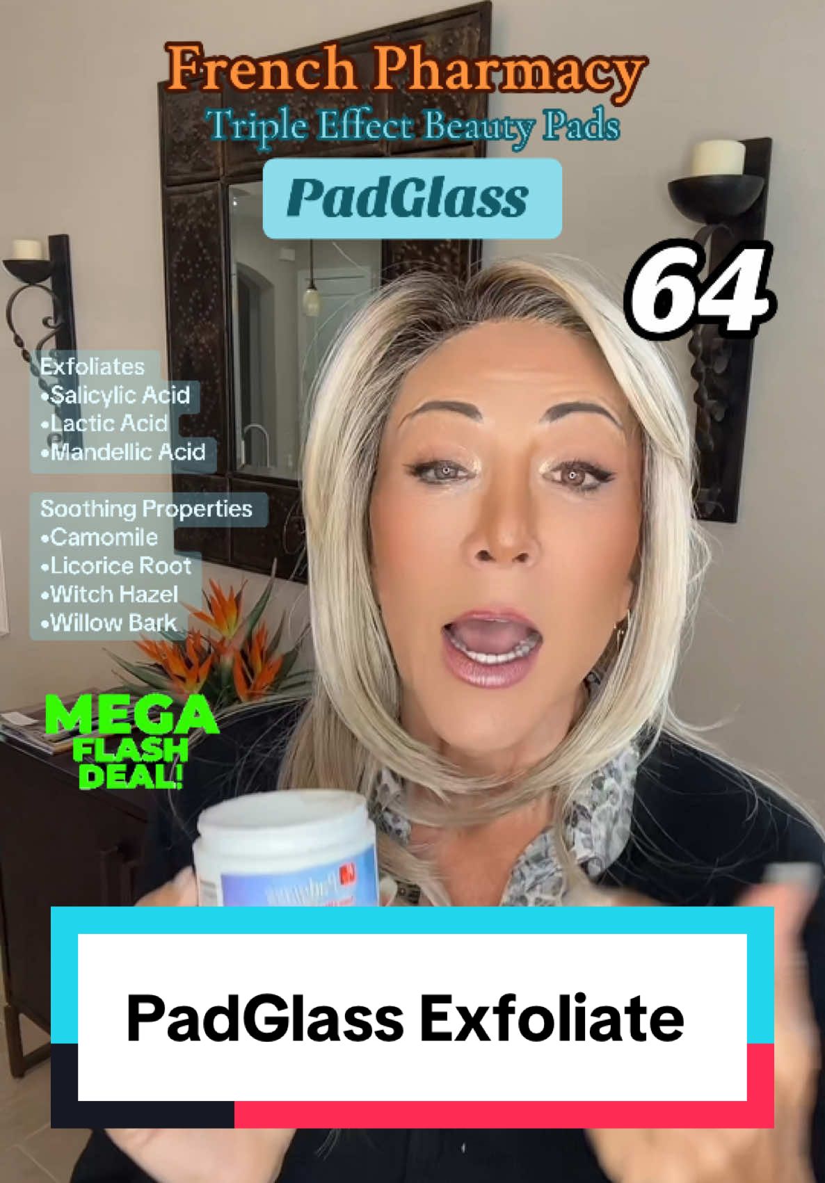 TikTok post by @_nativeprincess for FrenchPharmacy. Caption reads: shop all @FrenchPharmacy products in my showcase....