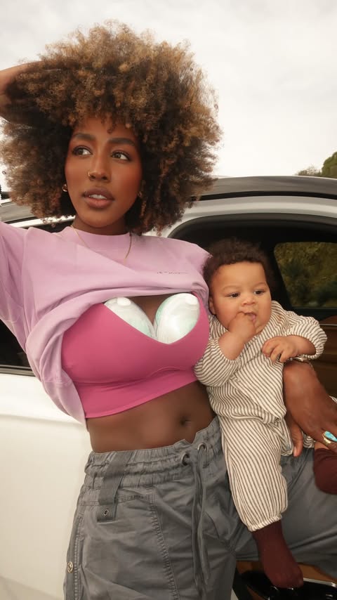 Instagram post by @dravonrangel for willowpump. Caption reads: #AD Motherhood Moves and so do I.

The @willowpump....