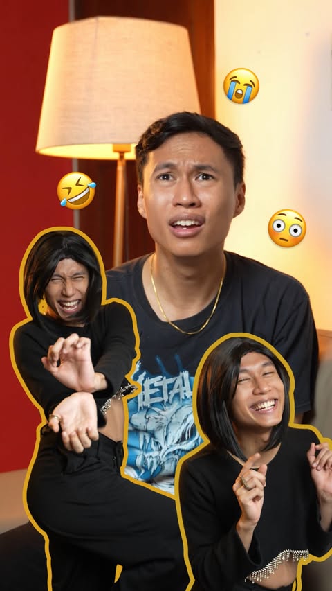 Instagram post by @kevin.zingkhai for Garnier Men Indonesia. Caption reads: What’s your favourite anime? 😂 #Ad....