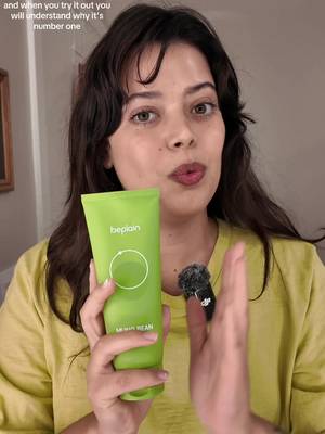 TikTok post by @whimsymimi for Beplain US. Caption reads: Available at the Olive Young stores or in person....