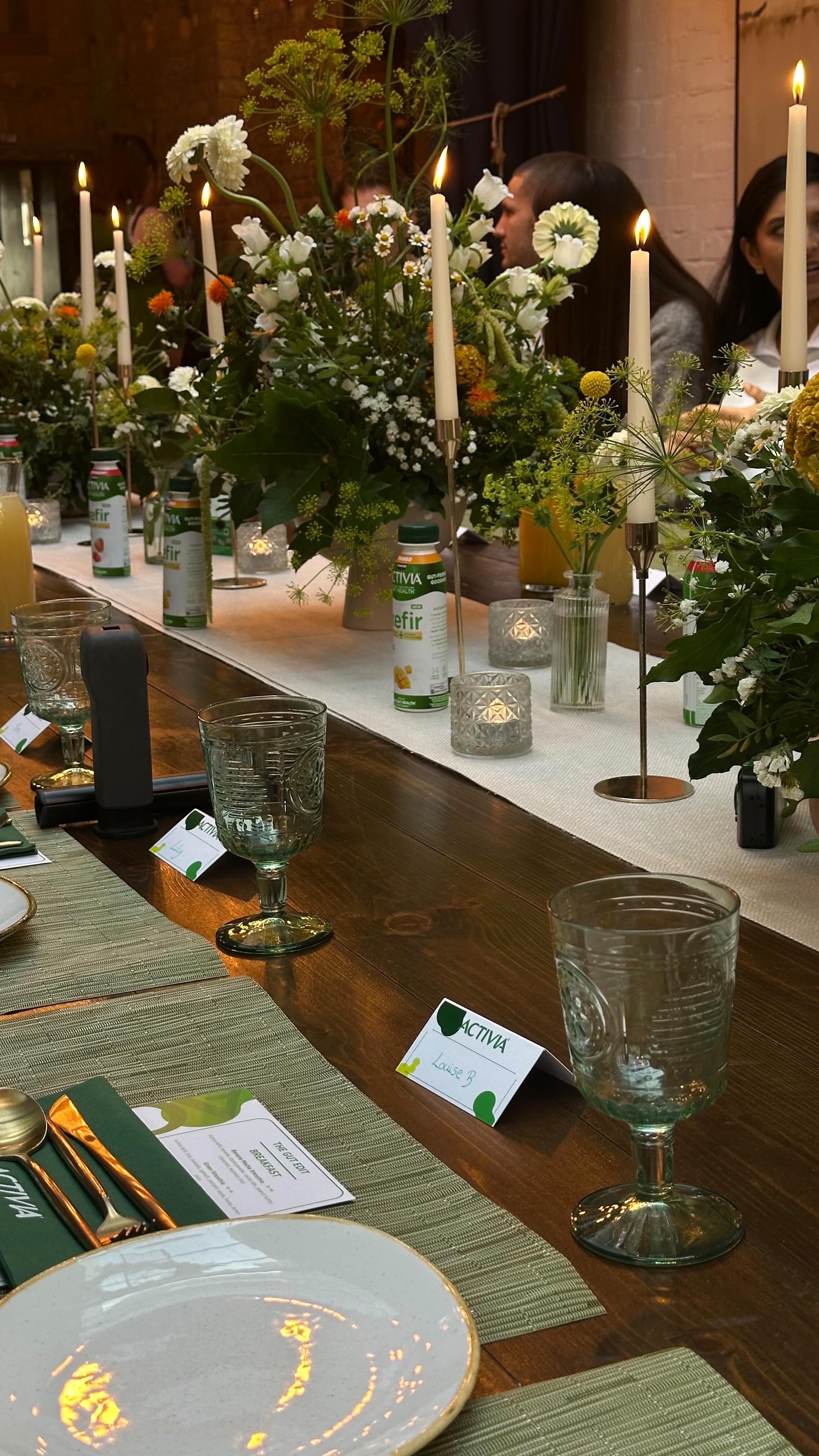 Instagram post by @ecemgdn for Activia. Caption reads: AD/ Hey besties, come with me on my day off to....