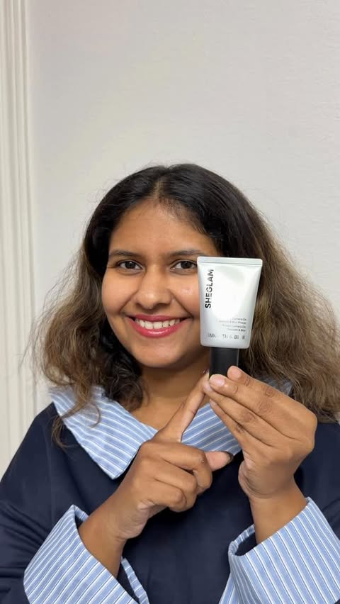 Instagram post by @journeywithrit for SHEGLAM. Caption reads: [...] magic or marketing hype? Watch this!....