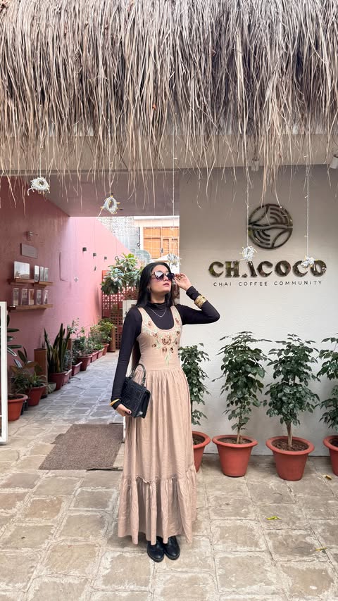 Instagram post by @adiibbaaa_ for streetstylestore. Caption reads: [...] @zara 
Shades- @lenskart 
Boots-....