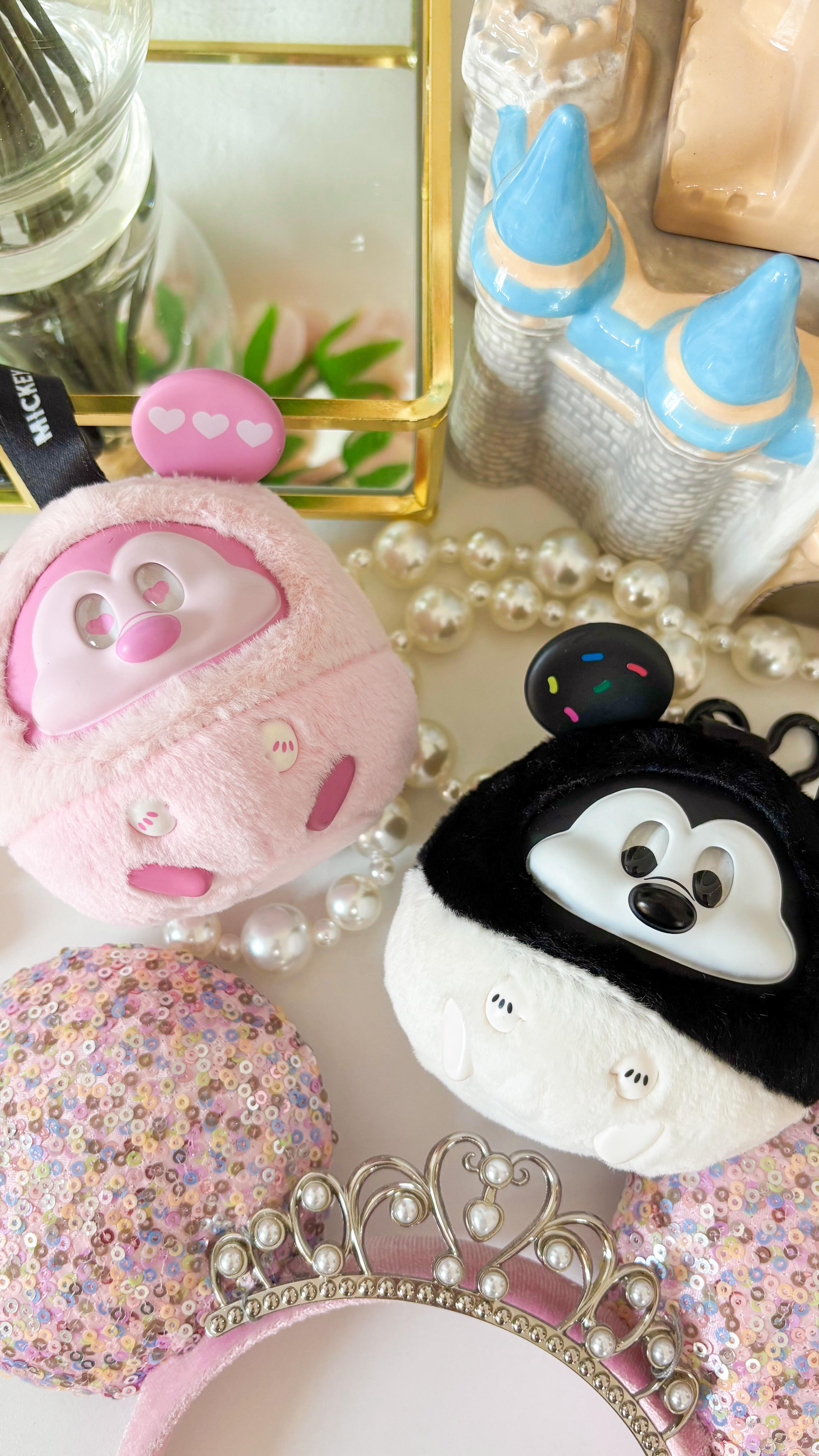Instagram post by @emilyyyrosess for MINISO. Caption reads: I love a blind box and these MINISO keychains are....