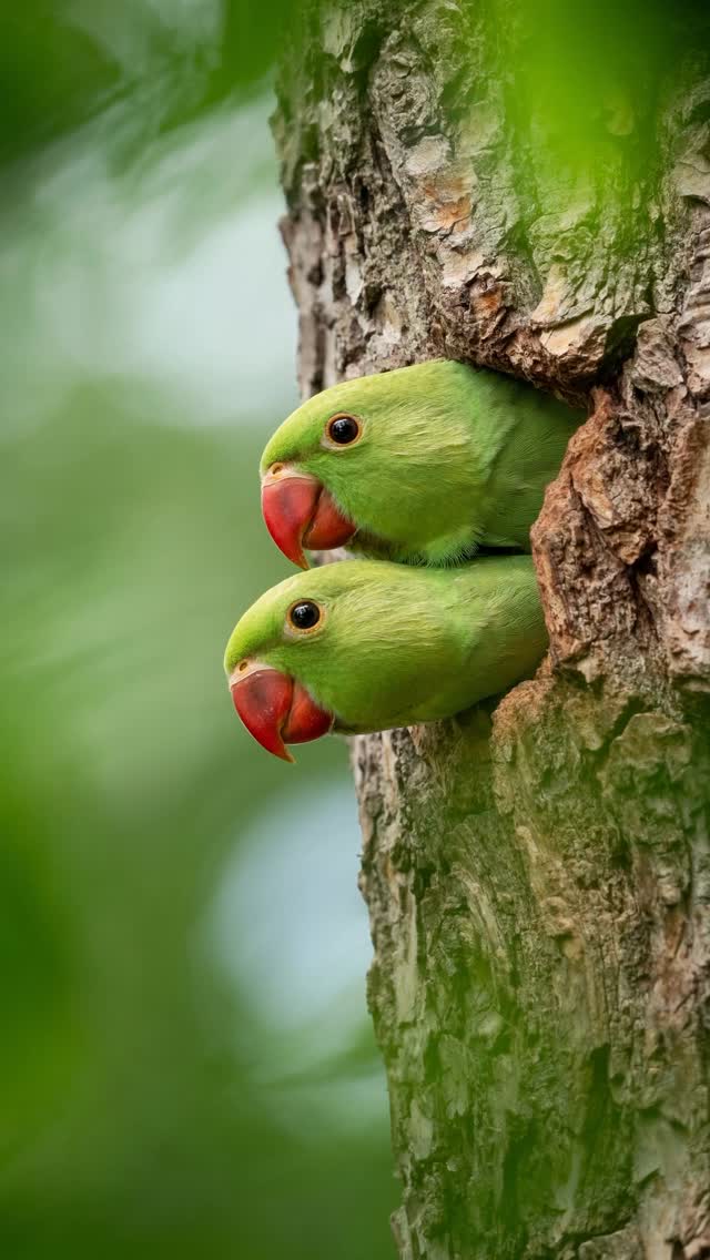 Instagram post by @gamanderlopez for JACK WOLFSKIN. Caption reads: Green surprise 🦜 1, 2, 3 or 4? 📸
⁣⁣⁣⁣⁣⁣⁣⁣⁣....