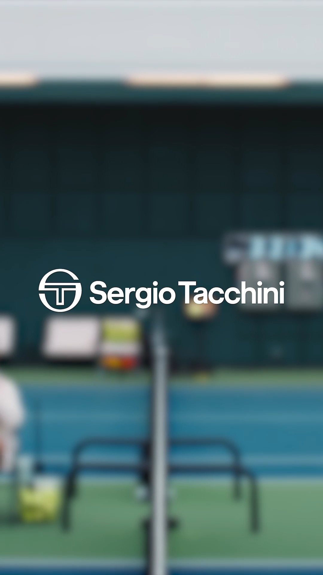 Instagram post by @leonardo_dionicio for Sergio Tacchini. Caption reads: Know when you're in. #SergioTacchini #FW25.
