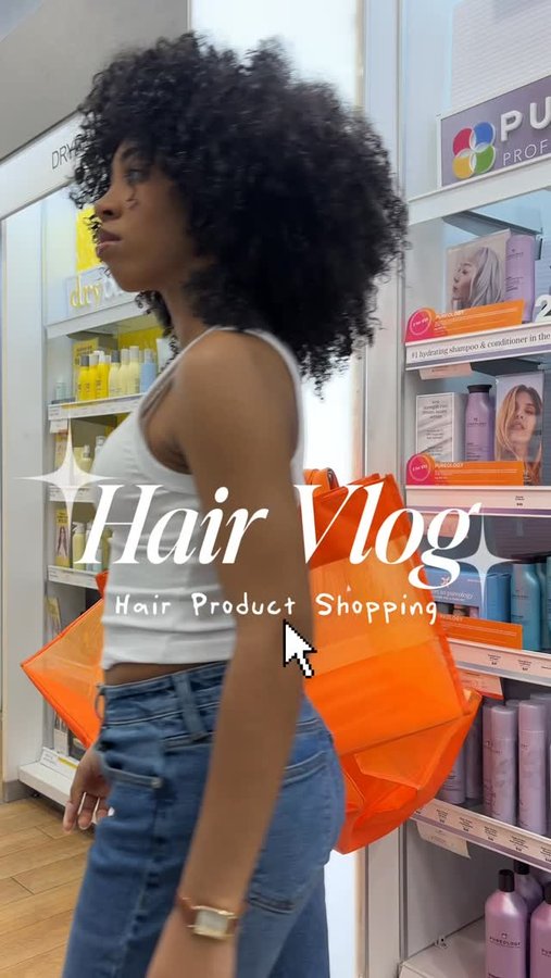 Instagram post by @thelaurynicole for Virtue Labs. Caption reads: Hair health isn’t just about styling - it’s about....