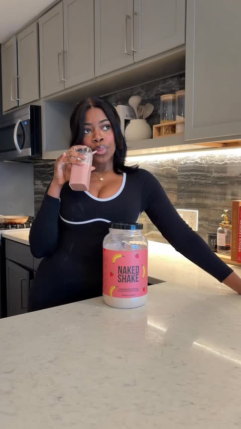 Instagram post by @thelmadouganl for Naked Nutrition. Caption reads: [...] And what better than @nakednutrition to help....