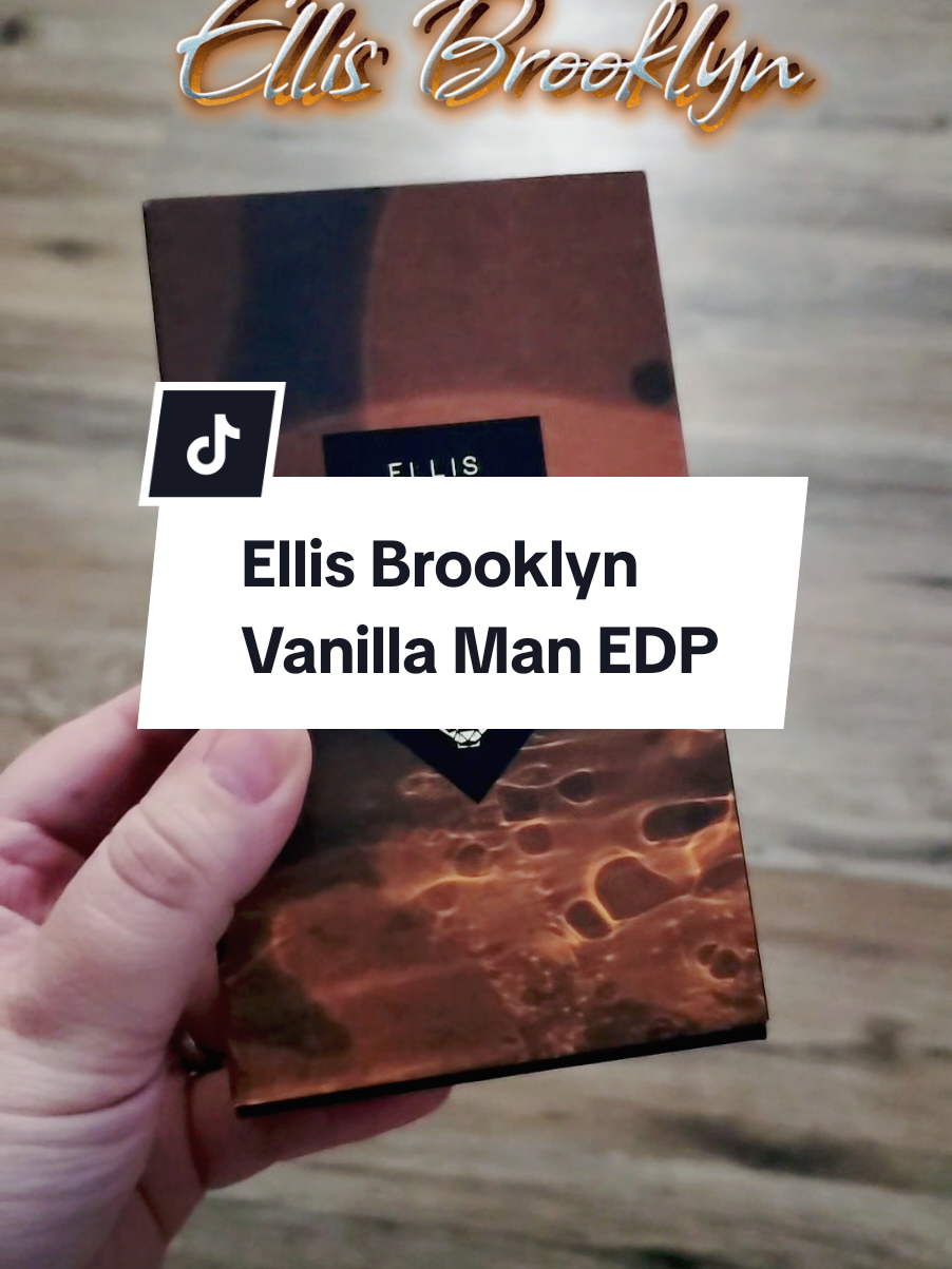 TikTok post by @alannamlakar for Ellis Brooklyn. Caption reads: @Ellis Brooklyn Vanilla Man is such a [...].