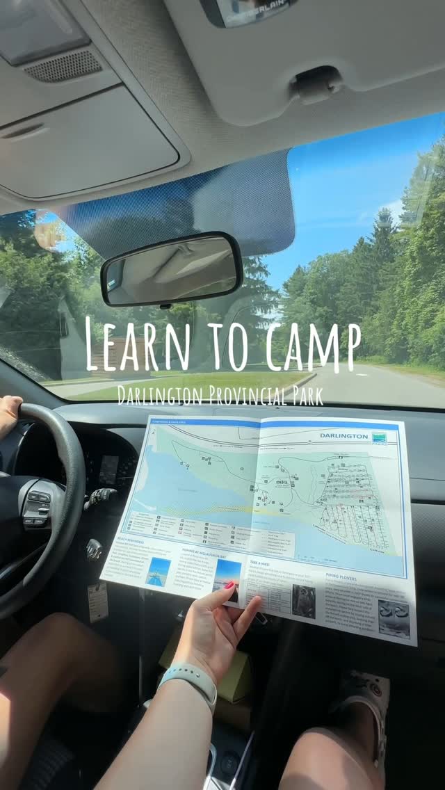 Instagram post by @visit_durhamregion for Destination Ontario. Caption reads: @darlingtonprovpark is the closest @ontarioparks....