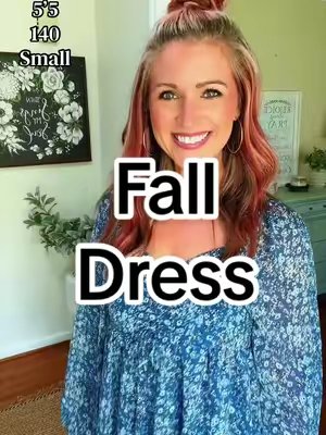 TikTok post by @jordanbradford490 for Shewin. Caption reads: @Asvivid Shop #dress #asvivid #fall #fashion....