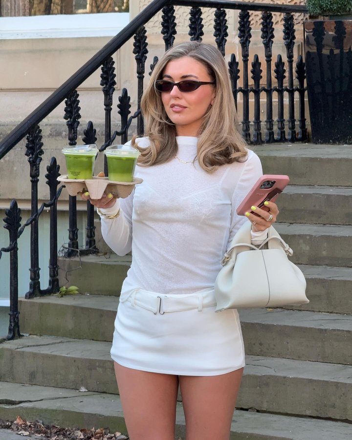 Instagram post by an influencer for EGO. Caption reads: [...] oat vanilla matcha for 2 pls! @egoofficial....